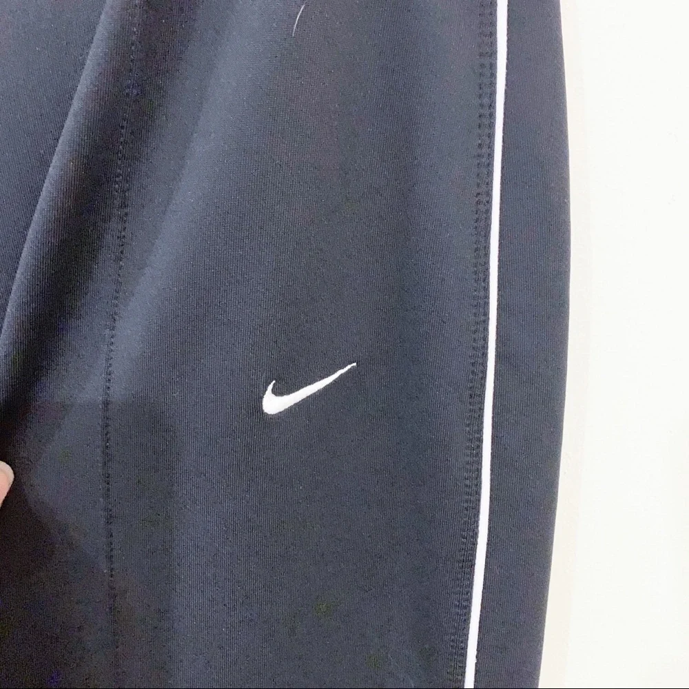 Nike Fit Dry Black Ankle Zip Workout Pants Size Large